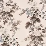 Schumacher 174454 Pyne Hollyhock Blush fabric swatch