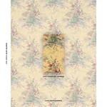 Schumacher 1106015 Quail Meadow Spring fabric swatch