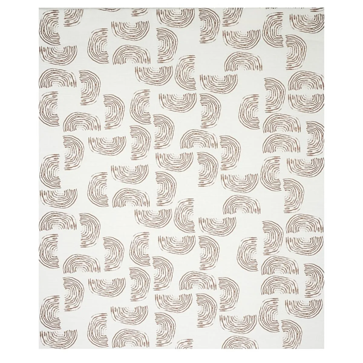 Schumacher 179880 Quansoo Caramel fabric swatch