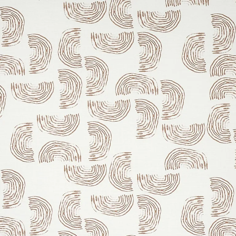 Schumacher 179880 Quansoo Caramel fabric swatch