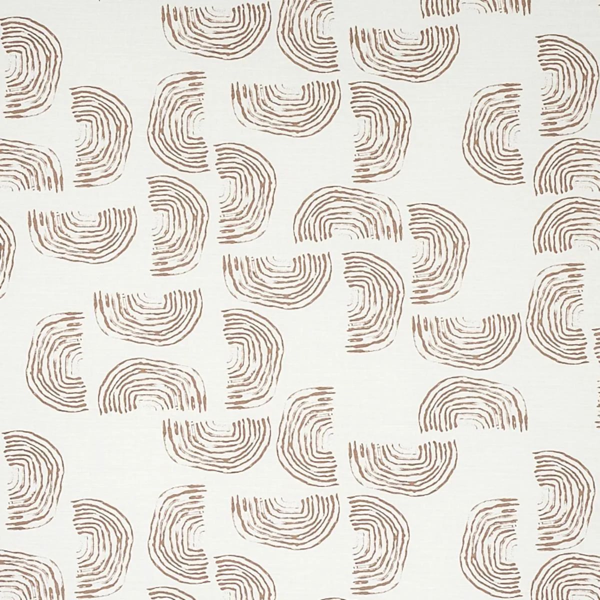 Schumacher 179880 Quansoo Caramel fabric swatch