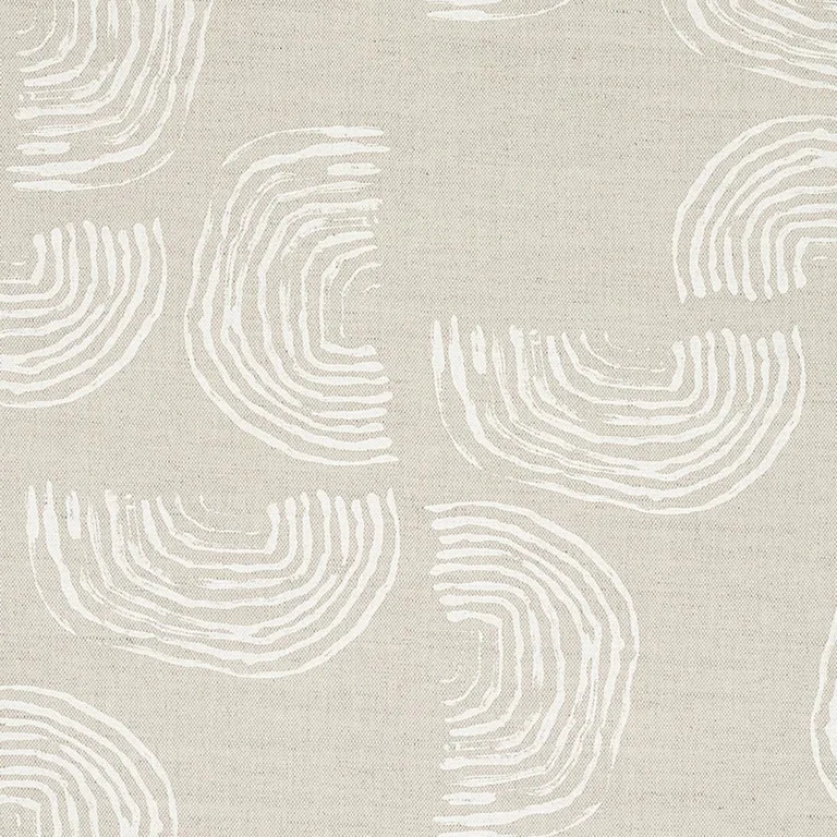 Schumacher 179882 Quansoo Ivory fabric swatch