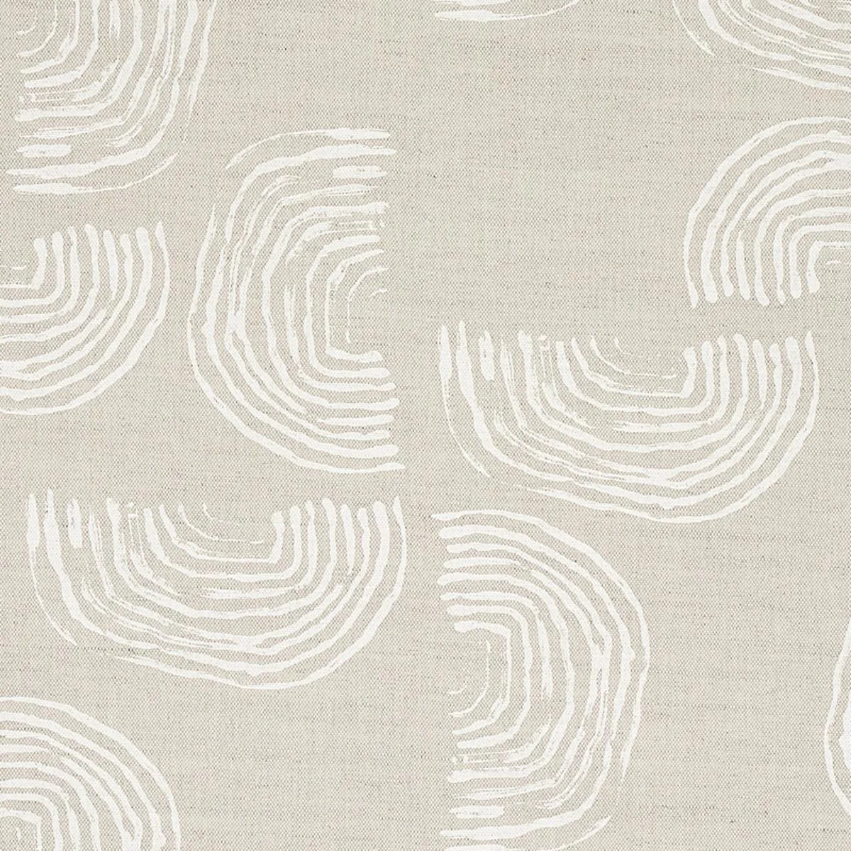 Schumacher 179882 Quansoo Ivory fabric swatch