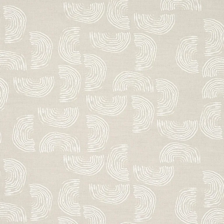 Schumacher 179882 Quansoo Ivory fabric swatch
