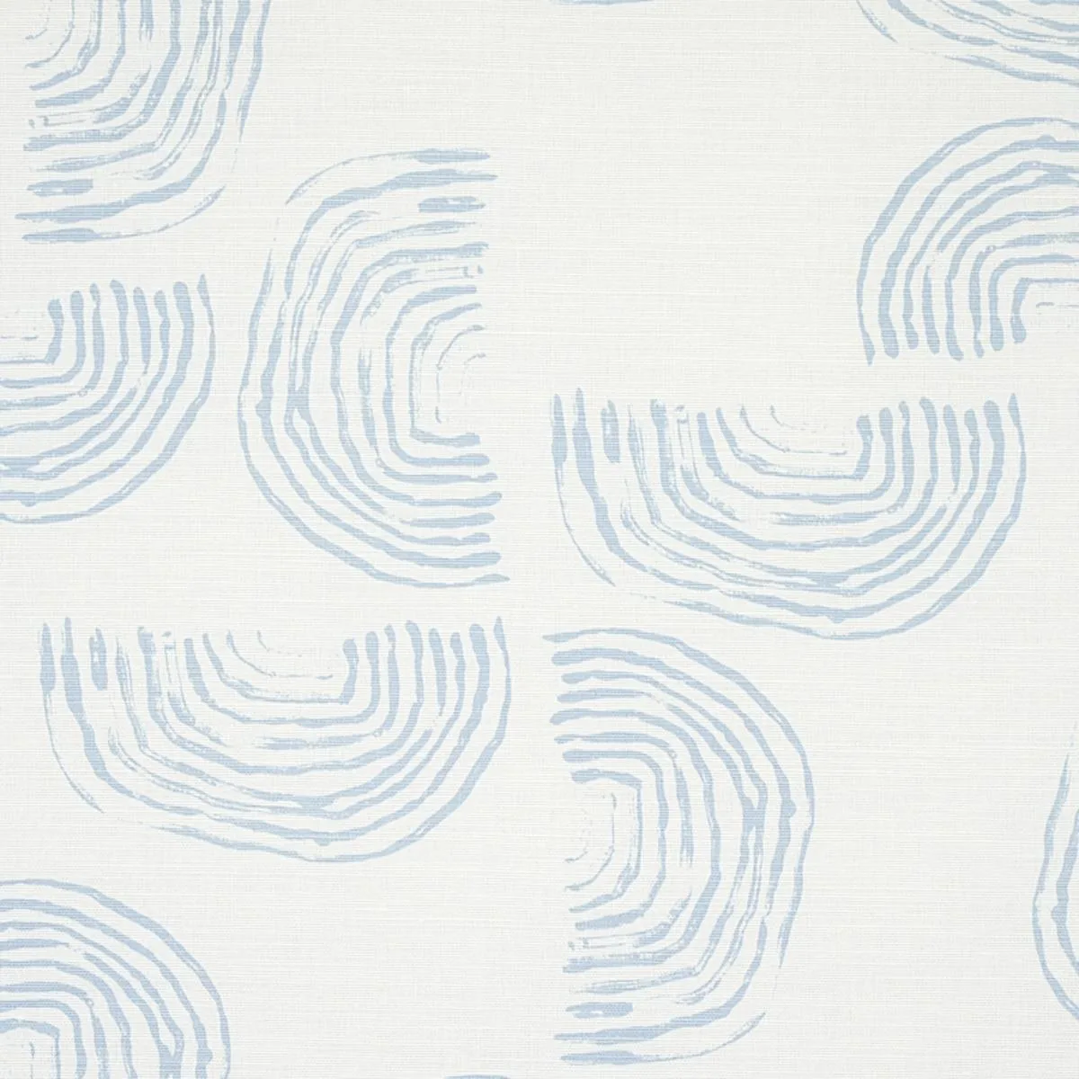 Schumacher 179881 Quansoo Sky fabric swatch