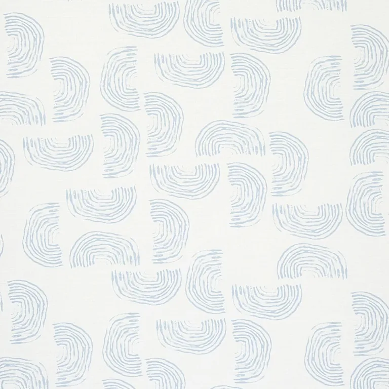 Schumacher 179881 Quansoo Sky fabric swatch