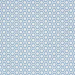 Schumacher 177071 Queen B Chambray fabric swatch
