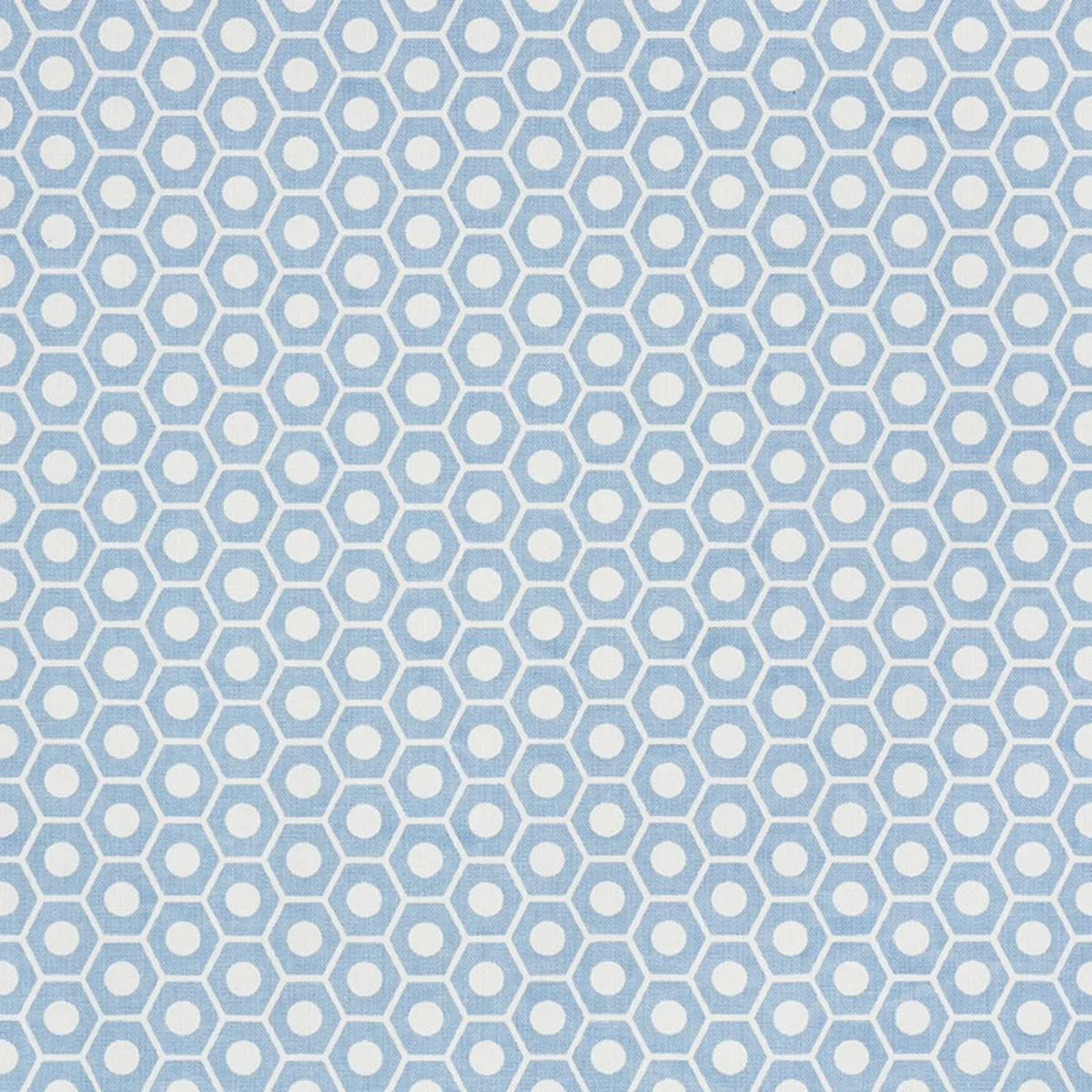Schumacher 177071 Queen B Chambray fabric swatch