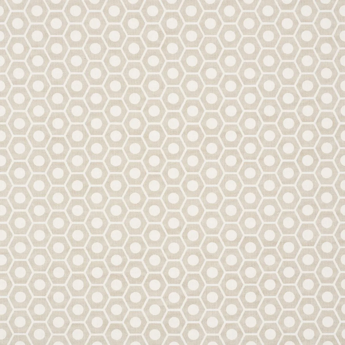 Schumacher 177072 Queen B Flax fabric swatch