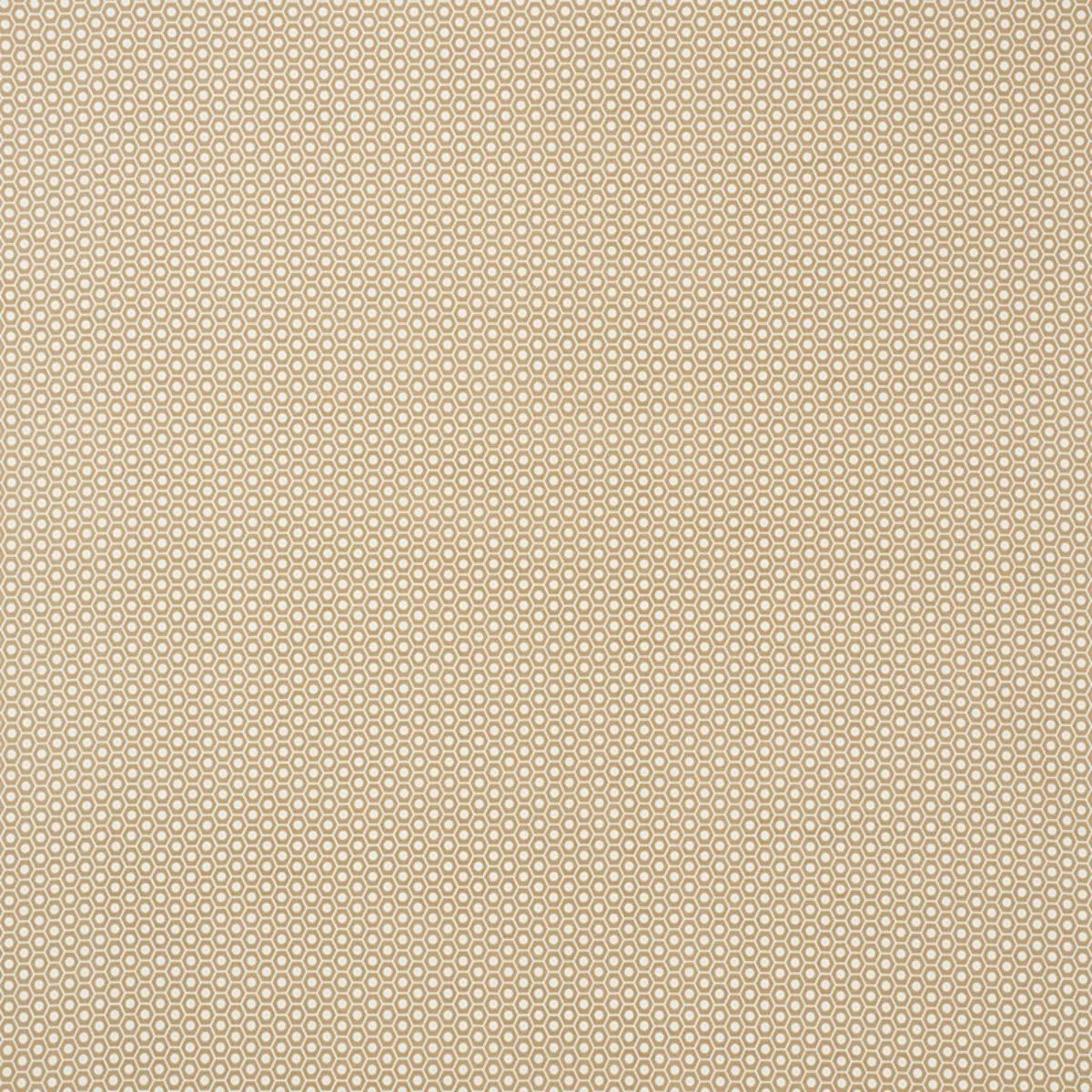 Schumacher 176561 Queen B Ii Indoor/Outdoor Sand fabric swatch