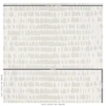 Schumacher 175207 Queen Of Spain Dove fabric swatch