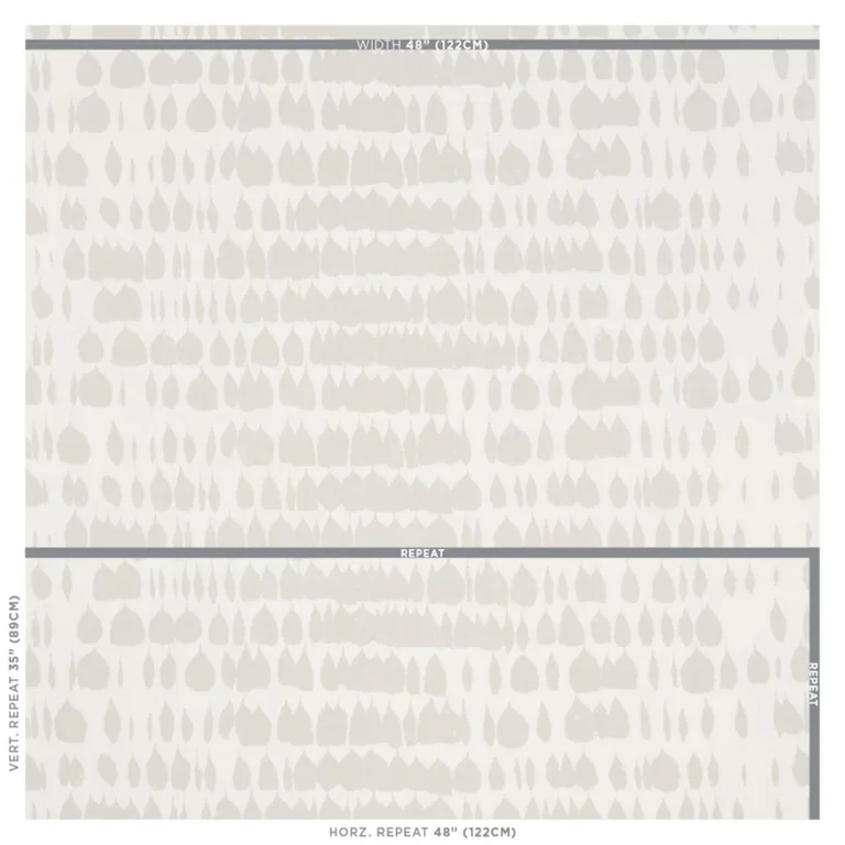 Schumacher 175207 Queen Of Spain Dove fabric swatch