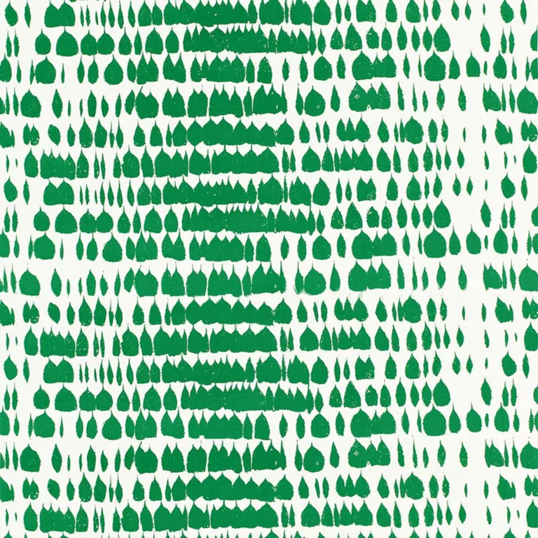 Schumacher 175204 Queen Of Spain Jade fabric swatch