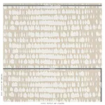Schumacher 175205 Queen Of Spain Natural fabric swatch