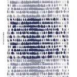 Schumacher 175208 Queen Of Spain Navy fabric swatch