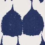 Schumacher 175208 Queen Of Spain Navy fabric swatch