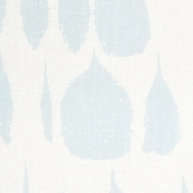 Schumacher 178671 Queen Of Spain Sheer Sky fabric swatch