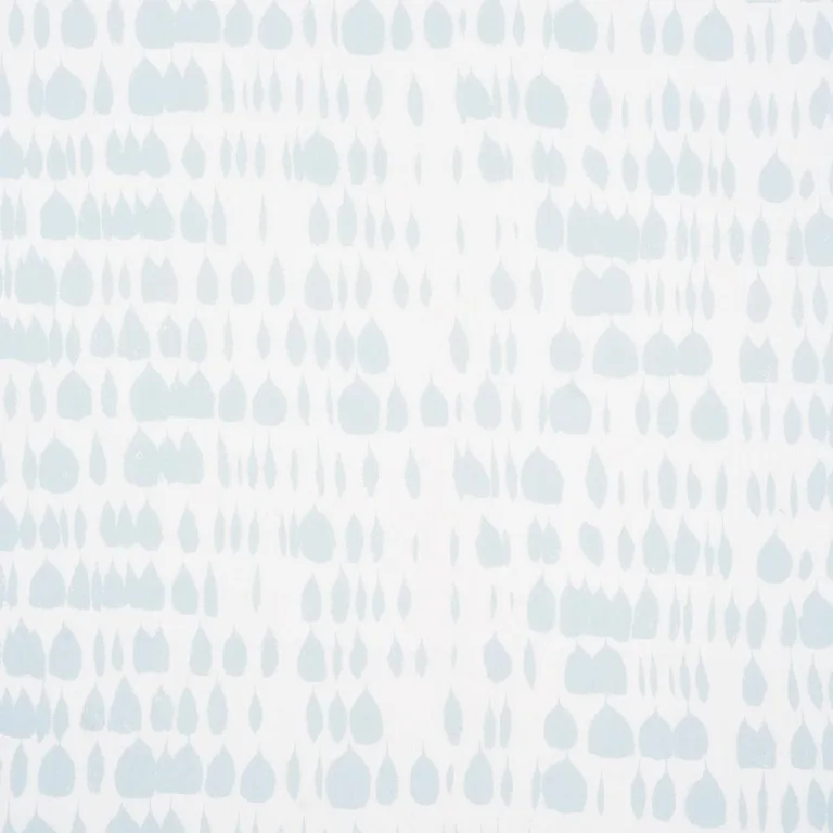Schumacher 178671 Queen Of Spain Sheer Sky fabric swatch