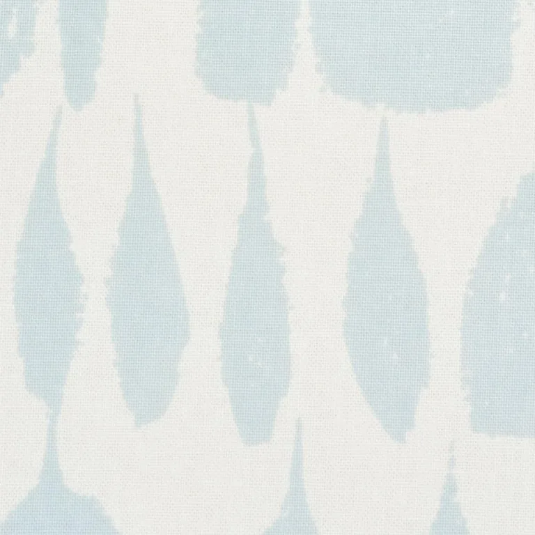 Schumacher 175206 Queen Of Spain Sky fabric swatch