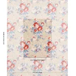 Schumacher 180811 Queenies Floral Chintz Chelsea Garden fabric swatch