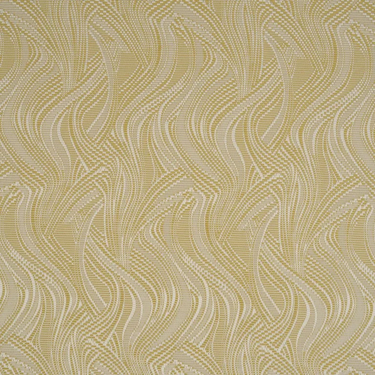 Schumacher 86892 Quilted Waves Indoor/Outdoor Chartreuse fabric swatch