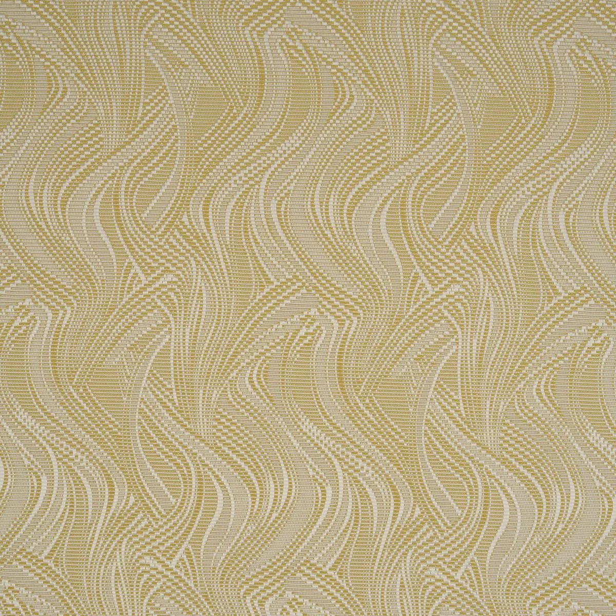 Schumacher 86892 Quilted Waves Indoor/Outdoor Chartreuse fabric swatch