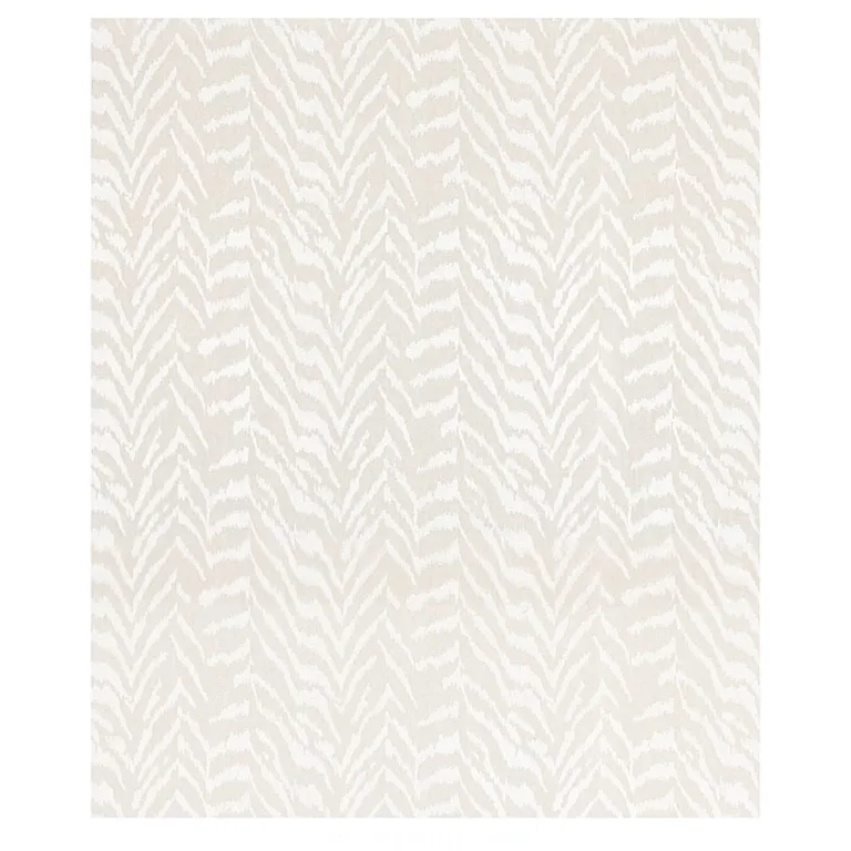 Schumacher 80670 Quincy Embroidery On Linen White fabric swatch