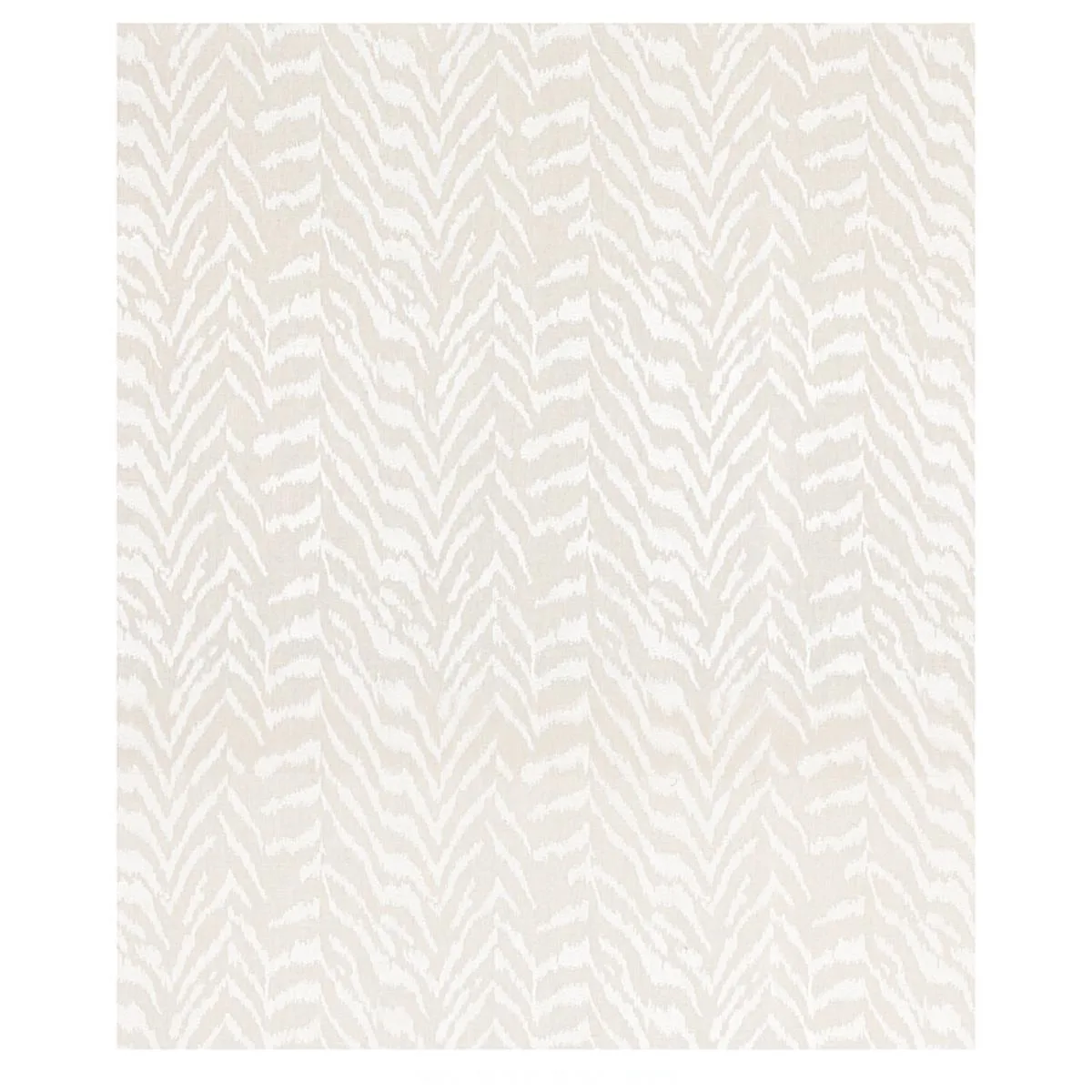 Schumacher 80670 Quincy Embroidery On Linen White fabric swatch
