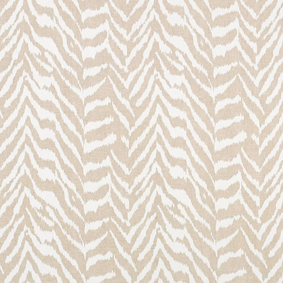 Schumacher 179411 Quincy Hand Print Natural fabric swatch