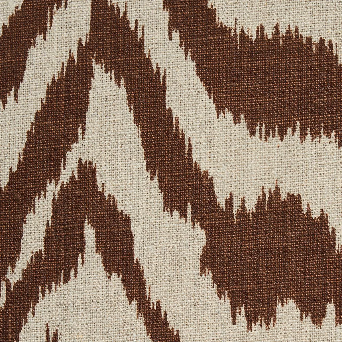 Schumacher 179413 Quincy Hand Print Safari fabric swatch