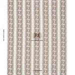 Schumacher 181522 Ra Brown fabric swatch