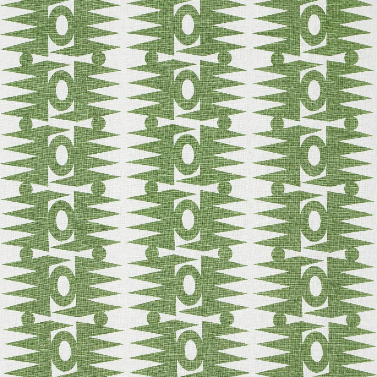 Schumacher 181521 Ra Green fabric swatch