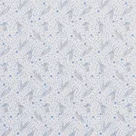 Schumacher 180440 Rabbit High Performance Print Blue fabric swatch