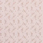 Schumacher 180441 Rabbit High Performance Print Blush fabric swatch