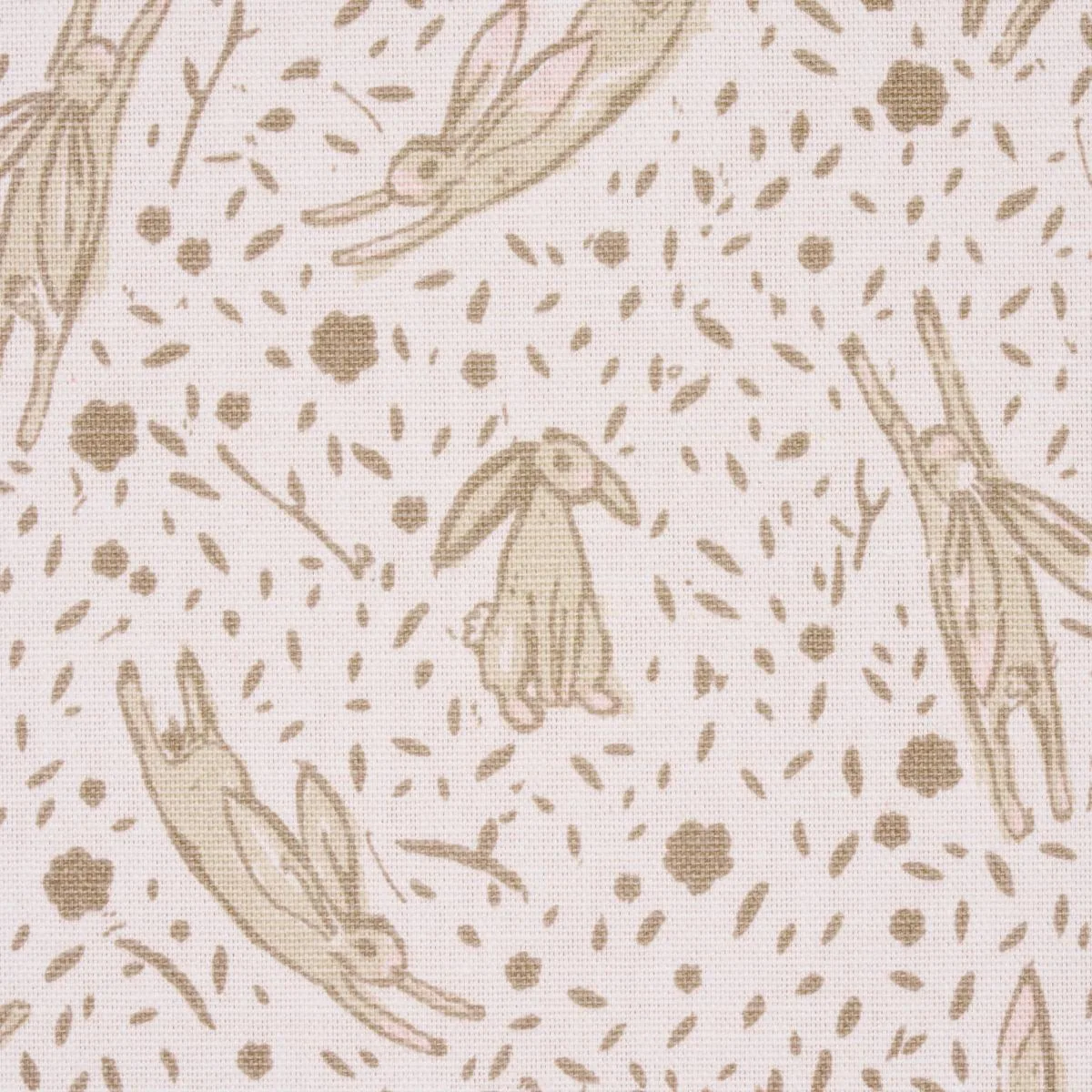 Schumacher 180441 Rabbit High Performance Print Blush fabric swatch