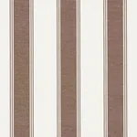 Schumacher 75822 Rafe Stripe Berber Brown fabric swatch