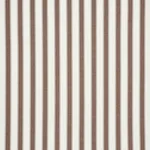 Schumacher 75822 Rafe Stripe Berber Brown fabric swatch