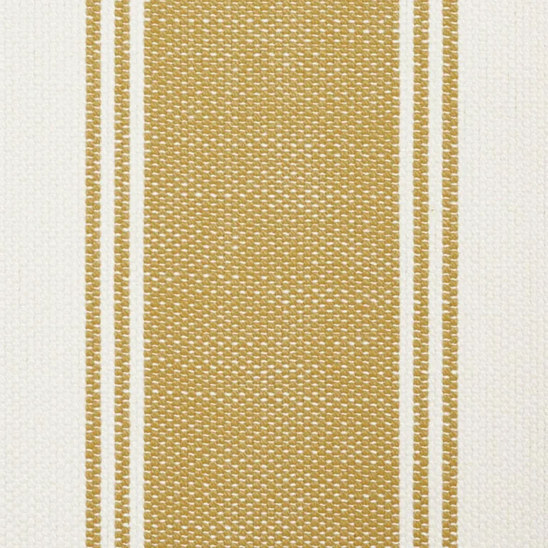 Schumacher 75821 Rafe Stripe Chartreuse fabric swatch