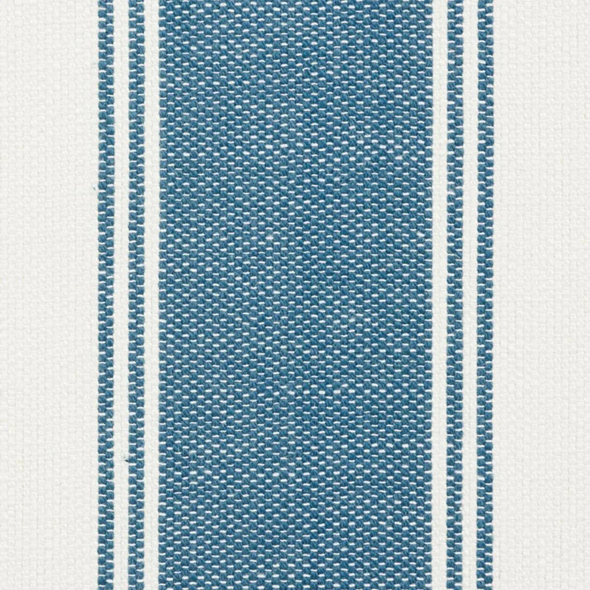 Schumacher 75823 Rafe Stripe Marine fabric swatch