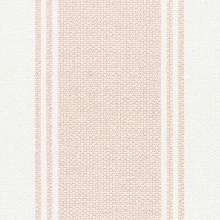 Schumacher 75820 Rafe Stripe Quiet Pink fabric swatch