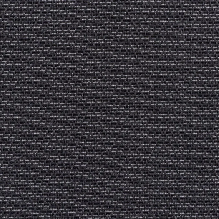 Schumacher 67123 Raffia Herringbone Raven fabric swatch