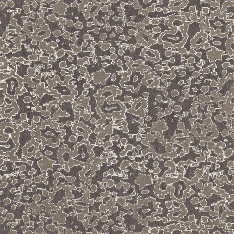 Schumacher 175392 Rain Dance Charcoal fabric swatch