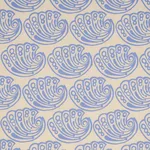 Schumacher 182750 Ramsgate Hand Block French Blue fabric swatch