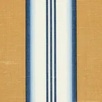 Schumacher 81420 Randolph Stripe Moiré Goldsmith fabric swatch