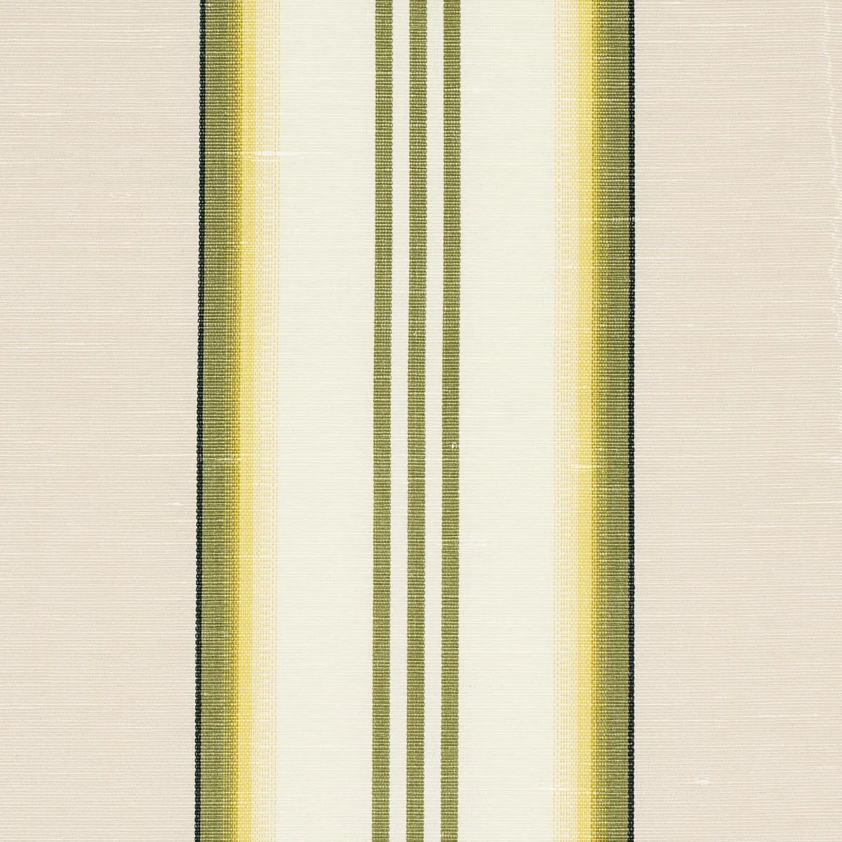 Schumacher 81421 Randolph Stripe Moiré Magnolia fabric swatch