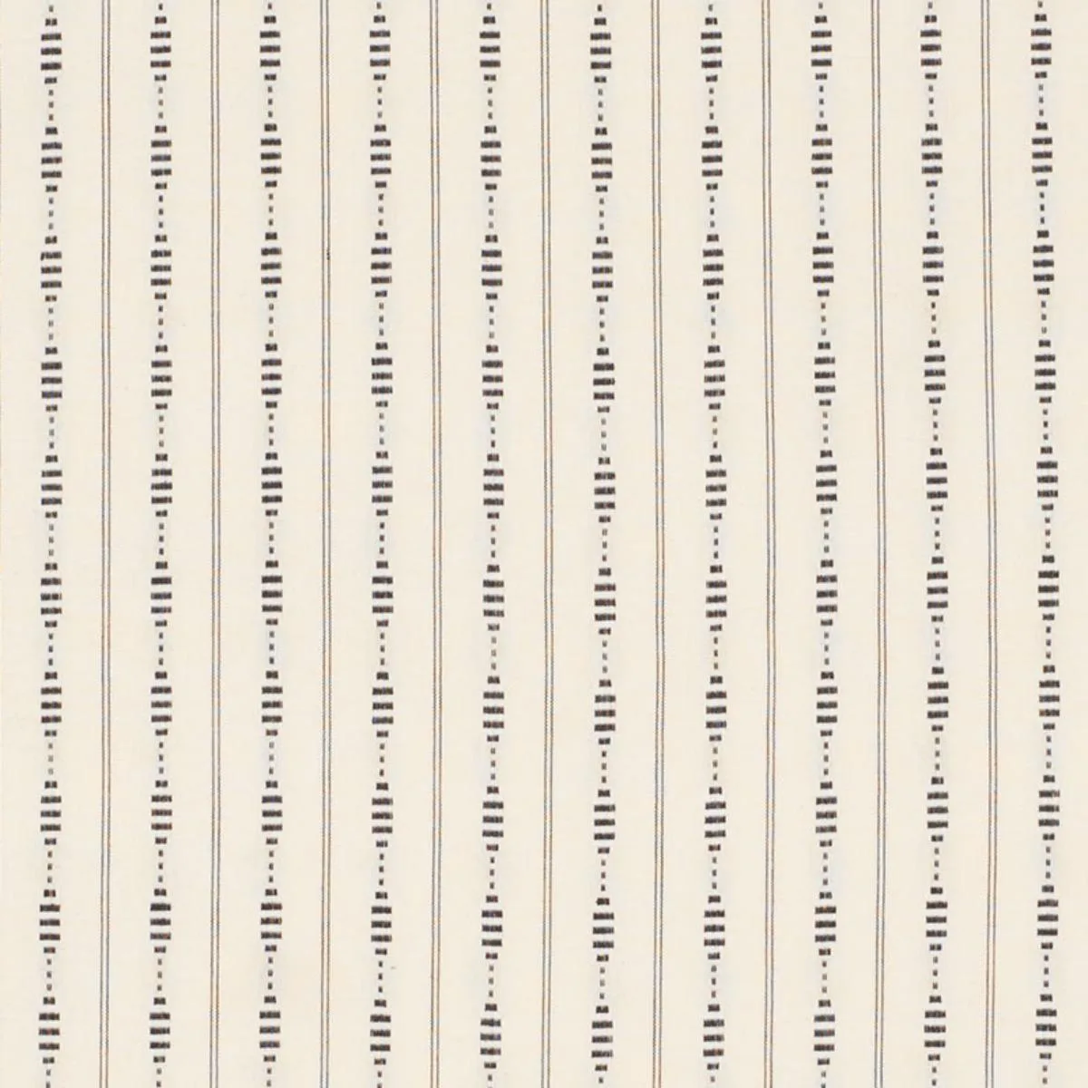 Schumacher 71900 Rania Stripe Black fabric swatch