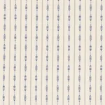 Schumacher 71901 Rania Stripe Navy fabric swatch