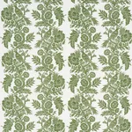 Schumacher 182530 Raven Woods Green fabric swatch