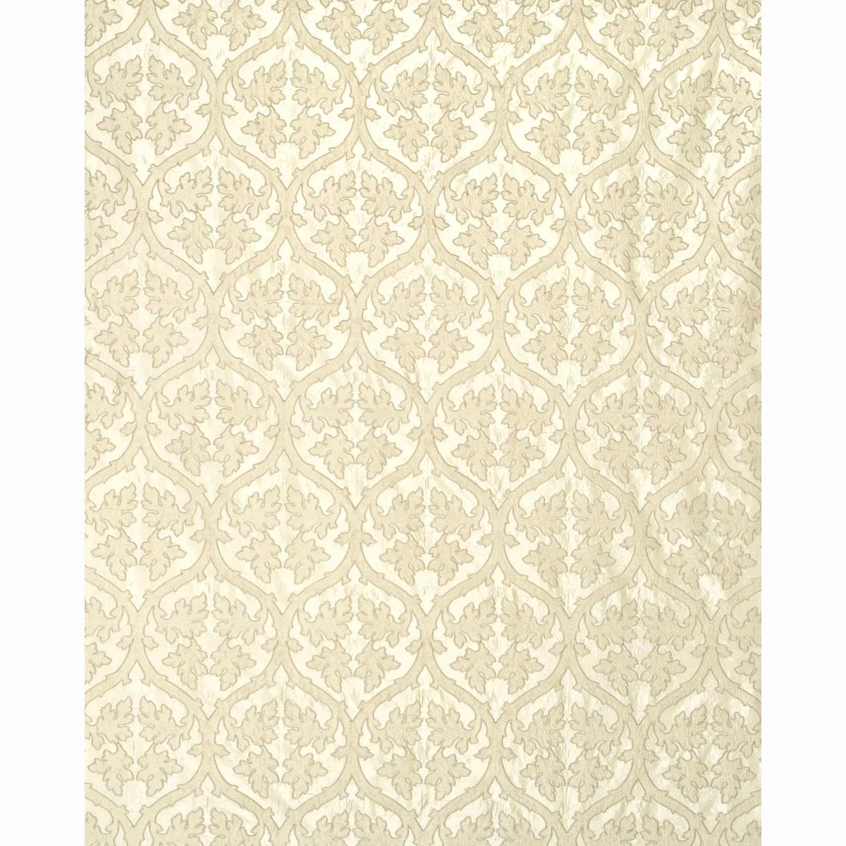 Schumacher 64742 Ravenna Embroidery Bone fabric swatch