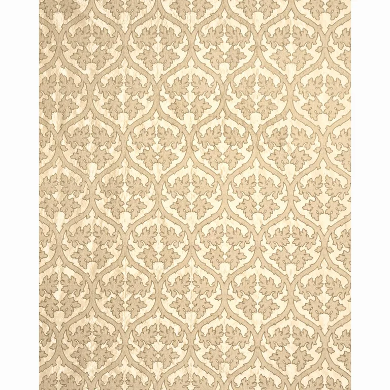 Schumacher 64741 Ravenna Embroidery Camel fabric swatch